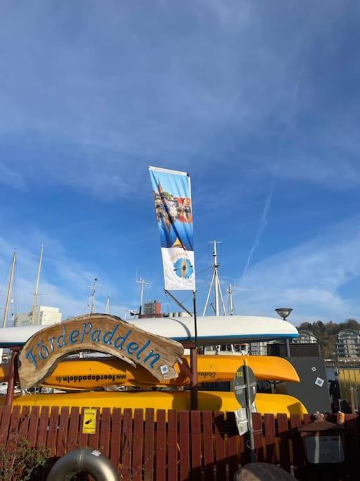 Moderne Lejlighed Ved Flensborg Havn Zewnętrze zdjęcie